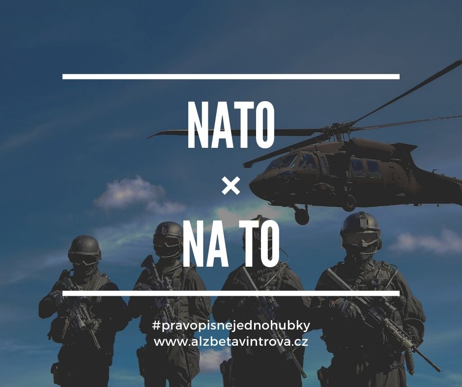 pravopis čeština rozlišit nato na to