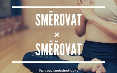SMĚŘOVAT, nebo SMĚROVAT?